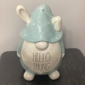 Rae Dunn hello spring cookie jar